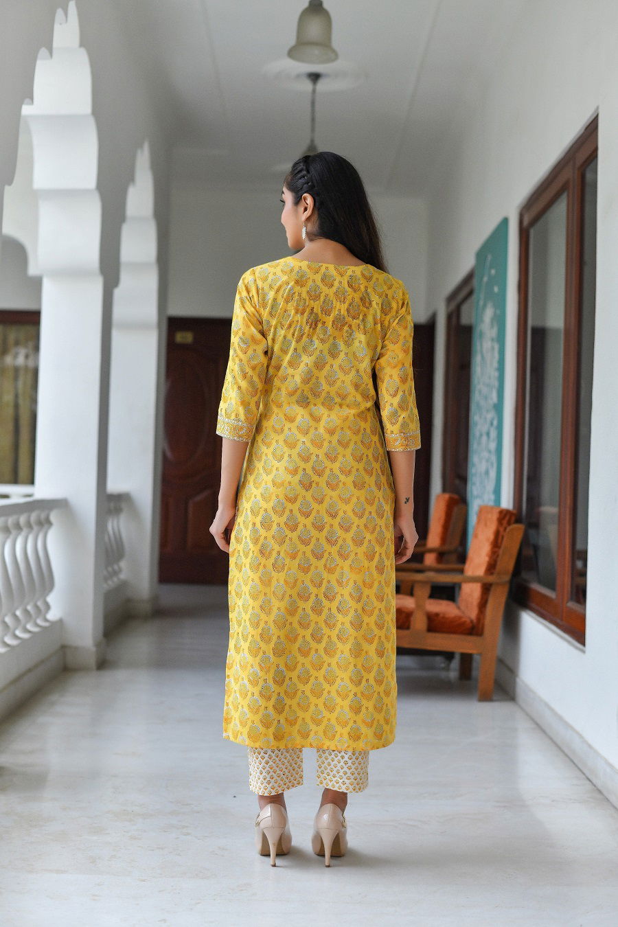Dhruvi 98 Printed Cotton Kurti Pant With Dupatta Catalog